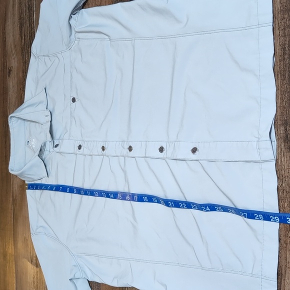 Kuhl Renegade Shirt Tufflex Fabric Size Medium in "Ash" Gray - Picture 9 of 11